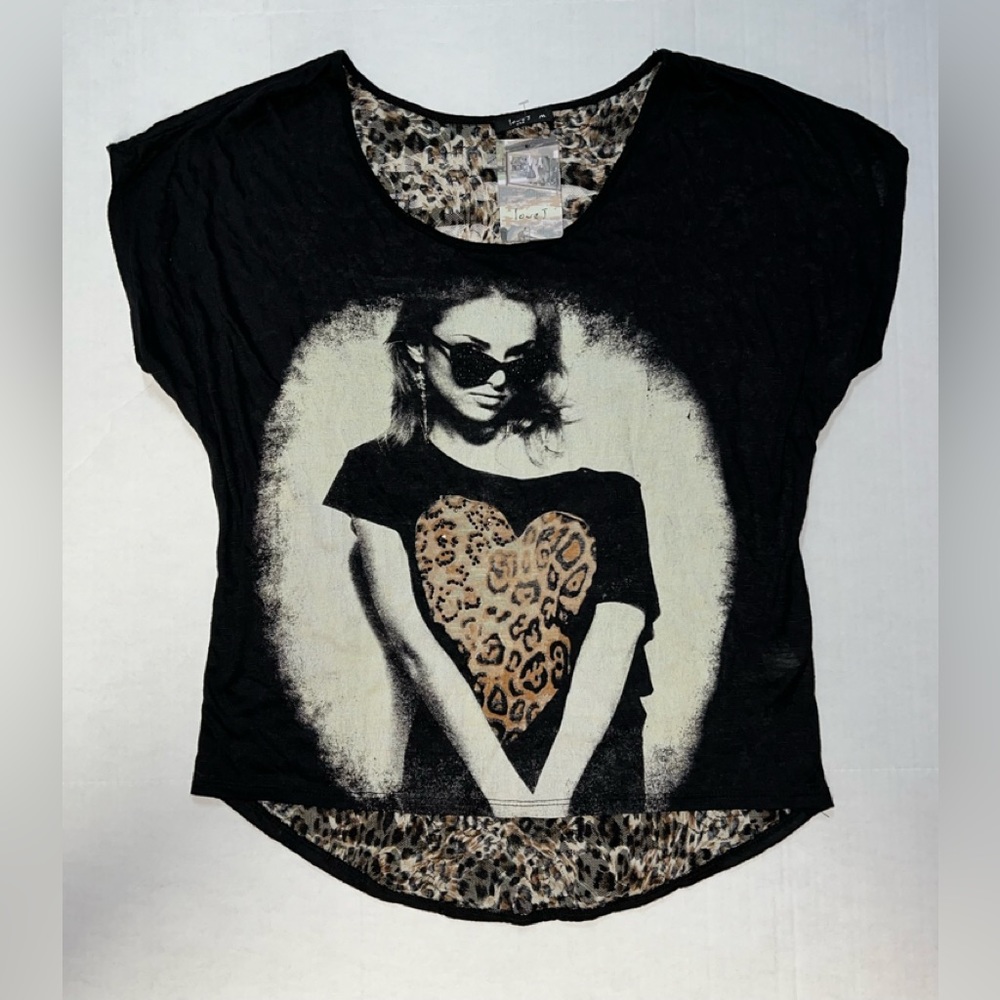 loveJ Leopard Print Shirt